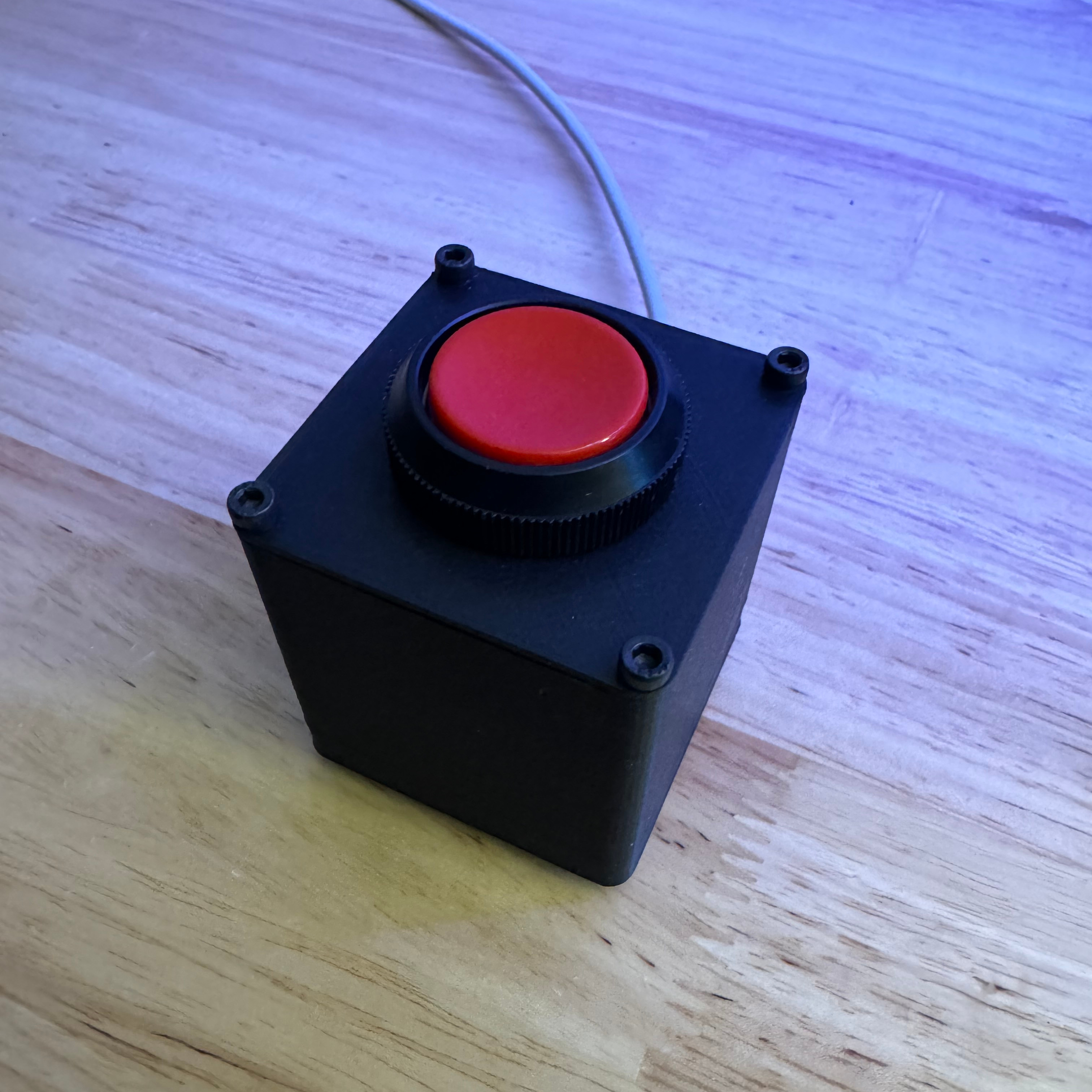 3D Printed "Red Button"