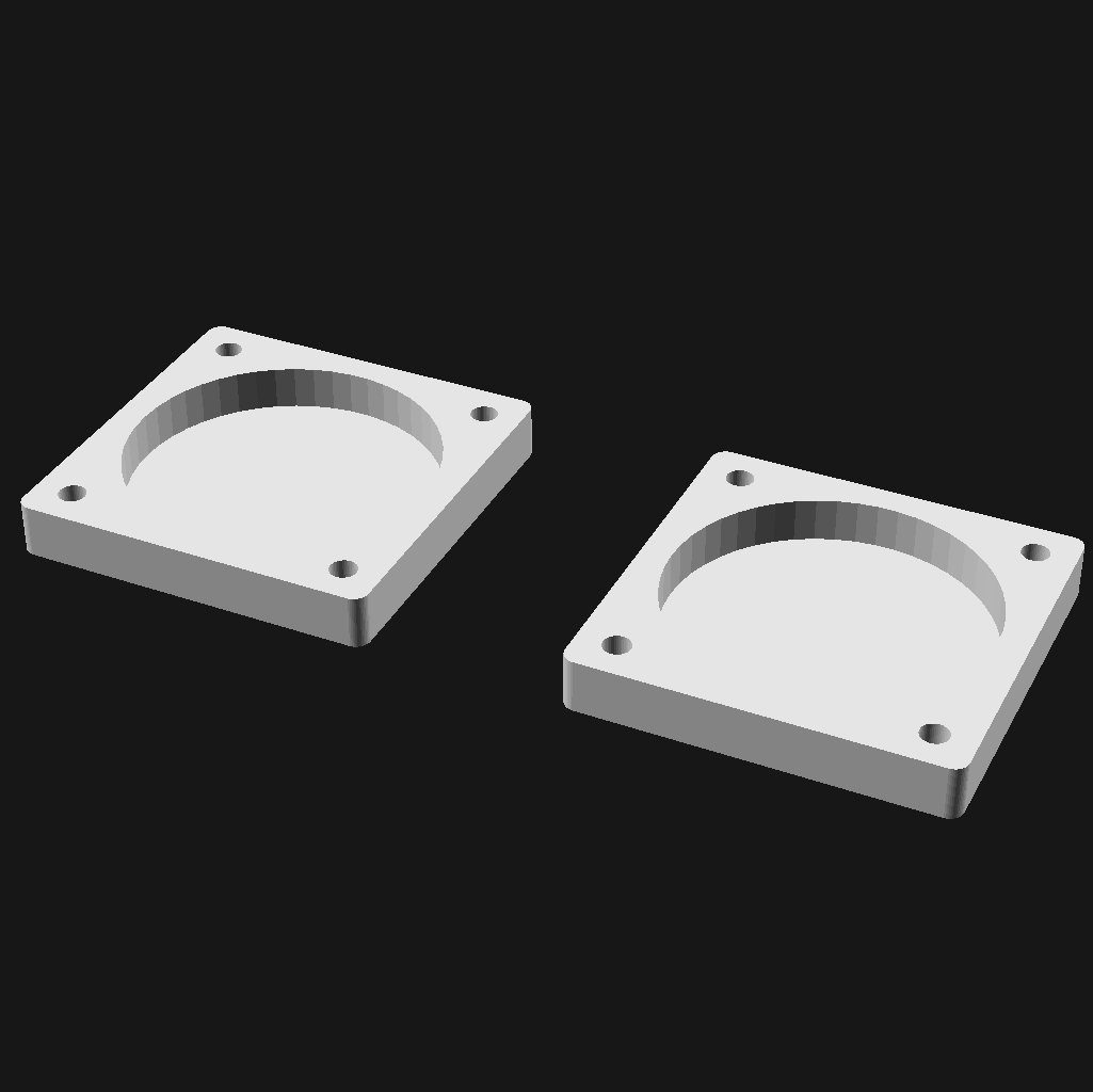 Rendered view of stl file