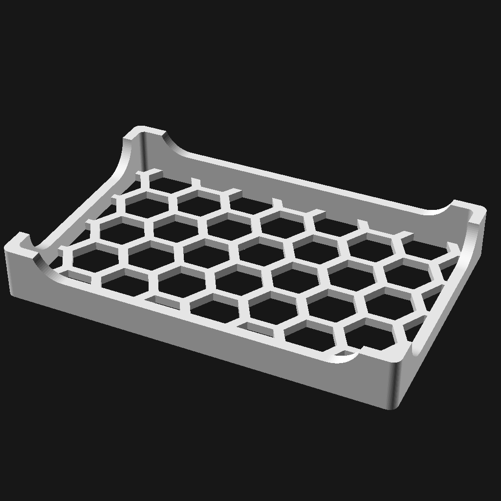 Rendered view of stl file