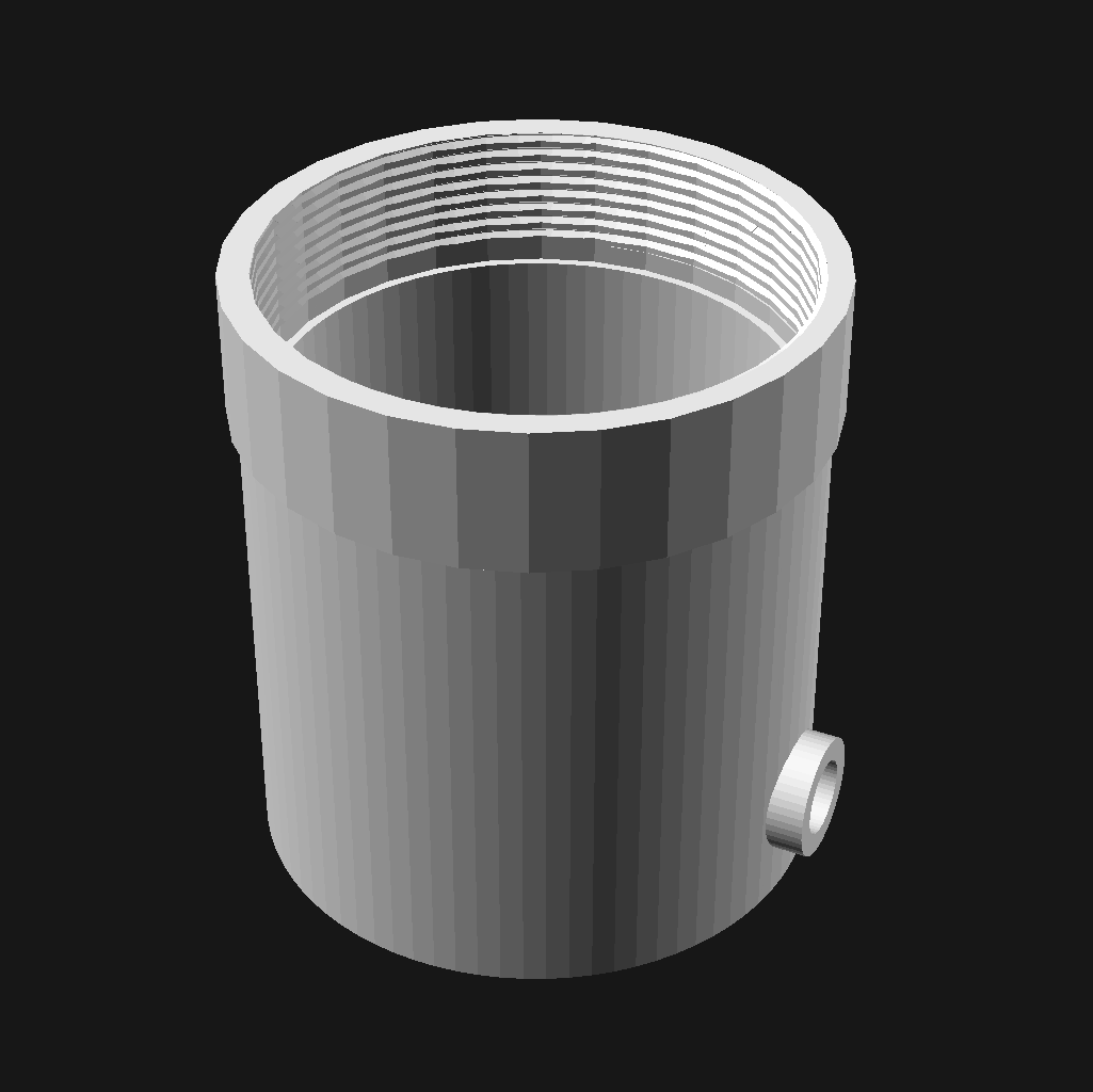 Rendered view of stl file