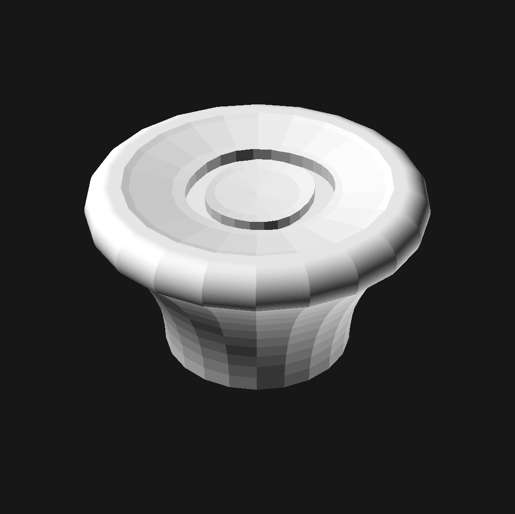 Rendered view of stl file