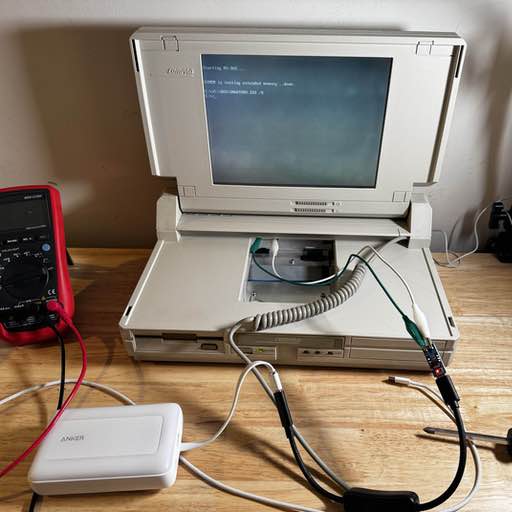 Compaq SLT - Battery Power